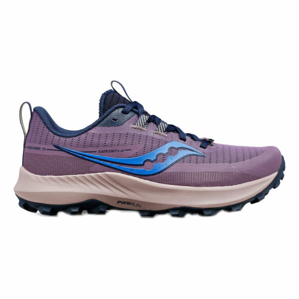 Saucony Peregrine 13 Trailschuh Damen - Lila, Blau, Größe 37.5