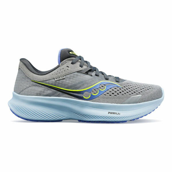 Saucony Ride 16 Neutralschuh Damen - Grau, Blau, Größe 37