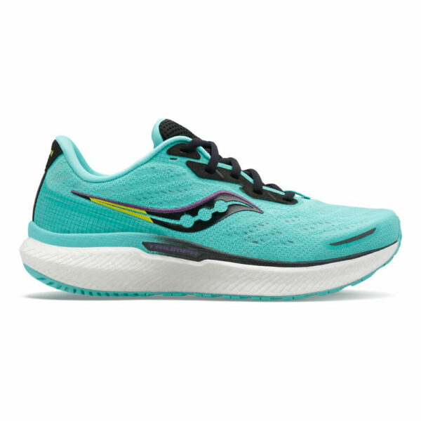 Saucony Triumph 19 Neutralschuh Damen - Blau, Grau, Größe 35.5