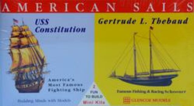 Segelschiffe Constituion 1/400 - Gertrude L. Thebaud 1/250