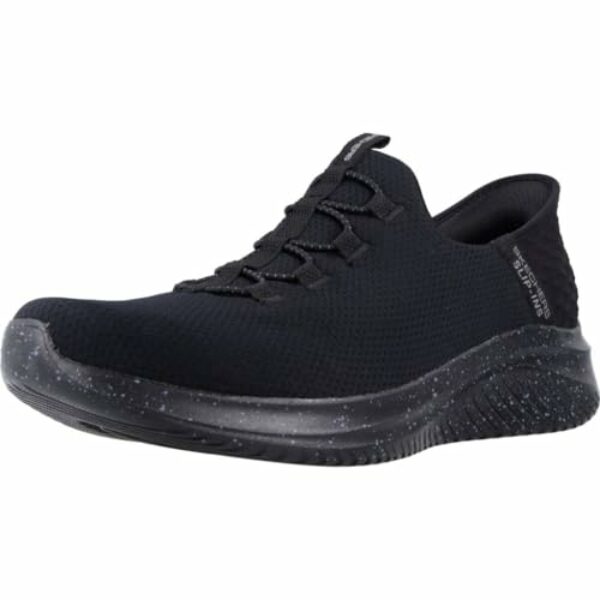 Skechers Herren Ultra Flex 3.0 Right Away Sneakers,Sports Shoes, Black Mesh/Trim, 40 EU