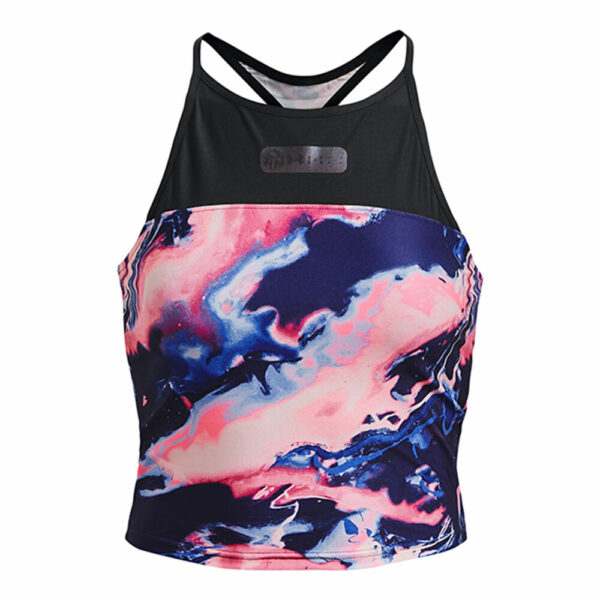 Under Armour Anywhere Crop Tank-Top Damen - Schwarz, Größe L