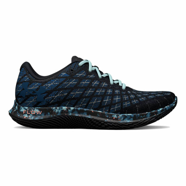 Under Armour Flow Velociti Wind 2 DSD Neutralschuh Herren - Schwarz, Blau, Größe 44.5