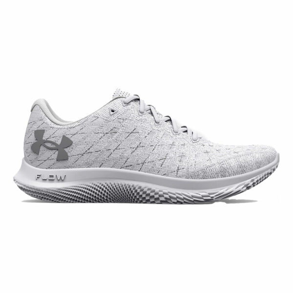 Under Armour Flow Velociti Wind 2 Neutralschuh Damen - Weiß, Grau, Größe 38.5