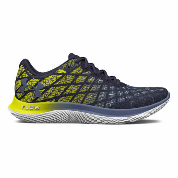 Under Armour Flow Velociti Wind 2 Neutralschuh Herren - Grau, Gelb, Größe 41