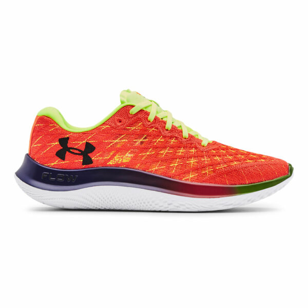 Under Armour Flow Velociti Wind RN Neutralschuh Herren - Rot, Gelb, Größe 42