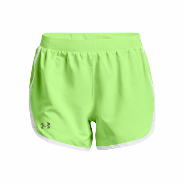 Under Armour Fly-By 2.0 Shorts Damen - Grün, Größe L