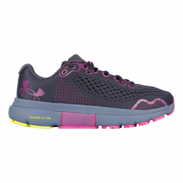 Under Armour HOVR Infinite 4 Neutralschuh Damen - Grau, Lila, Größe 36.5