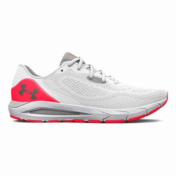 Under Armour HOVR Sonic 5 Neutralschuh Damen - Weiß, Rot, Größe 36.5