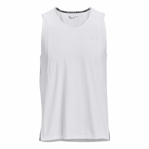 Under Armour Iso-Chill Laser Tank-Top Herren - Weiß, Größe L