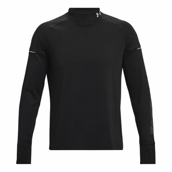 Under Armour Outrun The Cold Funnel Longsleeve Herren - Schwarz, Größe XXL