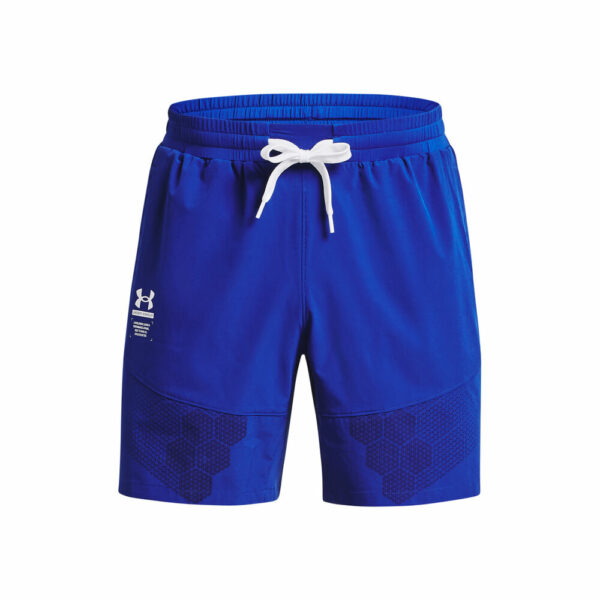 Under Armour Print Woven Shorts Herren - Blau, Größe M