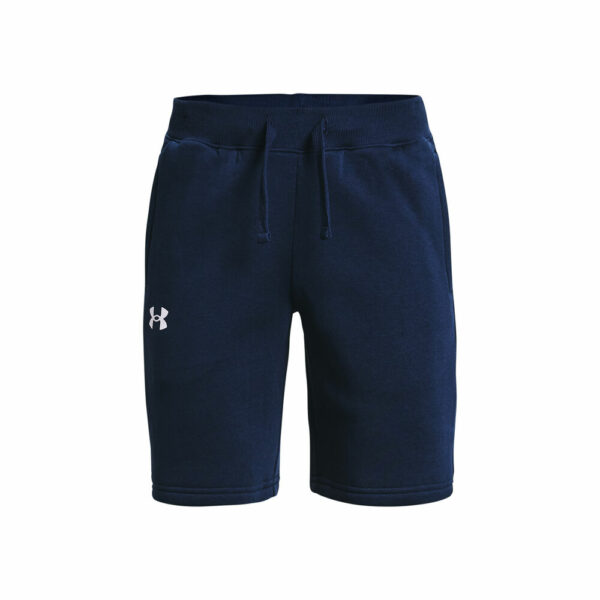 Under Armour Rival Cotton Shorts Jungen - Blau, Größe 128