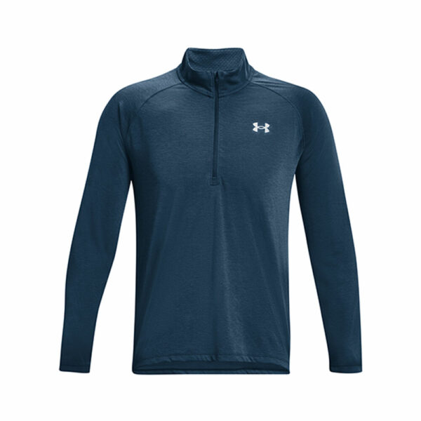 Under Armour Streaker Half-Zip Lauftop Herren - Petrol, Größe XL