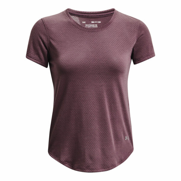 Under Armour Streaker SS T-Shirt Damen - Lila, Größe XS