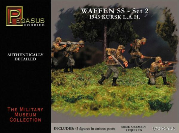 Waffen SS 1943 WWII German Figures Set 2
