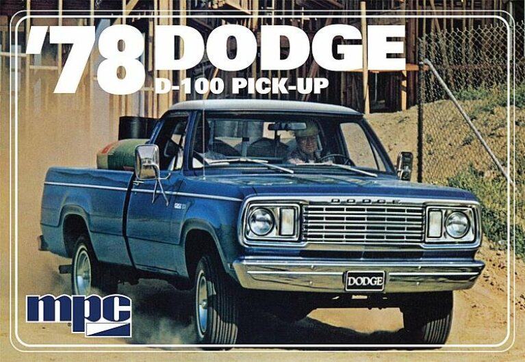 1978er Dodge D100 Custom Pick-up