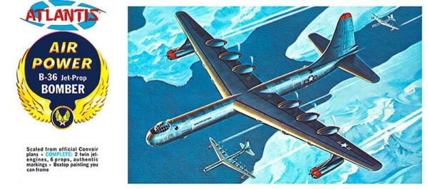 B-36 Prop Jet Peacemaker mit Drehständer