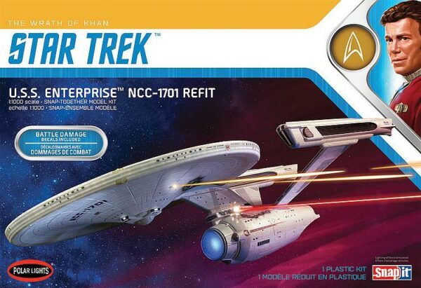 Star Trek USS Enterprise refit Wrath of Kahn Edtion
