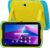 Achaté Kinder-Tablet – 100% kindersicher – einstellbare Bildschirmzeit – Android 13 und 4GB RAM – Blau