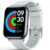 AGPTEK Smartwatch, 1,69 Zoll Armbanduhr mit personalisiertem Bildschirm, Musiksteuerung, Herzfrequenz, Schrittzähler, Kalorien, usw. IP68 Wasserdicht Fitness Tracker, für iOS und Android, Silber