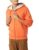 Amazon Essentials Herren Fleece-Sweatshirt mit Kapuze und Sherpa-Futter, Orange, L