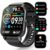 Aptkdoe Smartwatch für Herren, 1.85 Zoll Voll Touch Screen Smart Watch mit Bluetooth Anrufe, 112 Sportmodi Fitnessuhr, IP68 Wasserdicht Sportuhr mit Schrittzähler Schlafmonitor für iOS Android