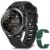 Bebinca GT4 Smartwatch Herren 2023 mit Telefonfunktion Freisprecheinrichtung und 1 GB Gedächtnis, HD-Bildschirm 390 * 390 20Sport/SpO2/Benachrichtigungen/Sprachassistent IP68 Wasserdicht(Schwarz)