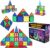 122 pieces of educational toys Magnetic Building Blocks kids Enviromental toys