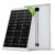 ECO-WORTHY Solarpanel 120W 18V, Monokristallin Solarmodul für 12V Batterien, Photovoltaik, Solarpanel 12v ideal für Wohnmobil, Balkonanlage, Gartenhäuse, Boot