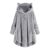 EMATOP Damen Hoodie Pullover Herbst Winter Warm Kapuzenpullover Langarm Einfarbig Sweatshirt mit Kapuze Fleecejacke Teddy-Fleece Plüschjacke Hohe Qualität Kapuzenjacke Elegant Lang Winterjacke