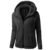 EMATOP Damen Kapuzenjacke Teddy Fleece Plüschjacke Casual Zip Hoodie Warm Gefüttert Sweatshirt Jacke mit Kapuze Fleecejacke Kuschelig Sweatjacke Sport Einfarbig Winterjacke für Herbst Winter