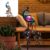Gadgy Solardekofigur für außen – Wasserdichte Solarlampe für außen – Pfau Deko Solarleuchte Tiere für nachhaltige Beleuchtung – Solartiere – Garten Deko für draußen