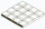 Gehwegplatten , 1x150x300 mm.Raster 6,3×6,3 mm, 1 Stück
