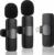 HMKCH Kabelloses Lavalier-Mikrofon für iPhone iPad, Plug-Play, kabelloses Mikrofon für Aufnahmen, Live-Stream, YouTube, TikTok, Facebook, Geräuschreduzierung, automatische Synchronisation