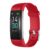 MicLee Damen Herren Smartwatch Fitness Armband Wasserdicht IP68 Farbbildschirm Fitness Uhr Fitness Tracker Aktivitätstracker Schrittzähler Sportuhr Anruf SMS Beachten für iOS Android Handy