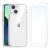 NEW’C Hülle für iPhone 13 (6,1) Ultra Transparent Silikon Weiches TPU Gel und 2 × Panzer Schutz Glas für iPhone 13 (6,1″)