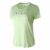 Nike Swoosh Run T-Shirt Damen – Grün, Weiß, Größe S