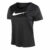 Nike Swoosh Run T-Shirt Damen – Schwarz, Weiß, Größe XS