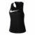 Nike Swoosh Tank-Top Damen – Schwarz, Silber, Größe L