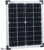 revolt Mobile Solaranlage: Mobiles Solarpanel mit monokristallinen Solarzellen, 20 Watt (Mobile Solar Panel, Mobiles Solarmodul, Solarladeregler)