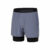 Saucony Outpace 4in 2in1 Shorts Herren – Blau, Größe L