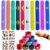 Superhero Kindergeburtstag Mitgebsel Set 10 Schnapparmband 4 Kindertattoos Aufkleber, Party Deko Snap Bracelets Kinder Bunte Slap Armband Kindergeburtstag für Jungen Mädchen Spielzeug Partyzubehör