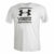 Under Armour GL Foundation T-Shirt Herren – Weiß, Schwarz, Größe L