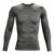 Under Armour Heatgear Comp Longsleeve Herren – Anthrazit, Schwarz, Größe S