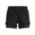 Under Armour Isochill 2in1 Shorts Damen – Schwarz, Größe L