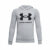 Under Armour Rival Hoody Jungen – Hellgrau, Schwarz, Größe M