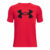 Under Armour Tech Big Logo T-Shirt Jungen – Rot, Schwarz, Größe L