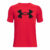 Under Armour Tech Big Logo T-Shirt Jungen – Rot, Schwarz, Größe S